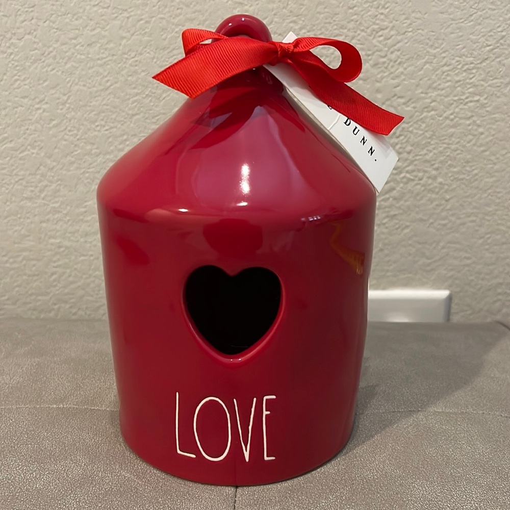 Rae Dunn Love Birdhouse